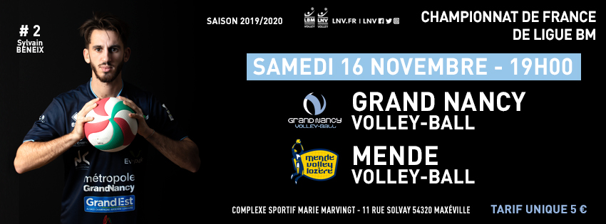 Samedi 16 novembre – MENDE V.B