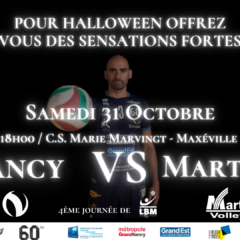 Achetez vos billets pour Grand Nancy Volley Ball – Martigues Volley Ball