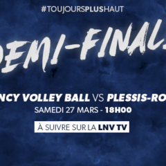 Le Grand Nancy Volley Ball en demi-finale !