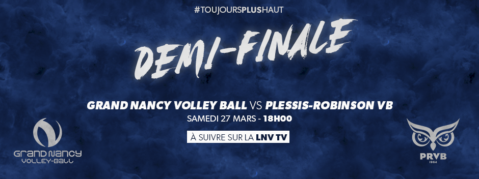 Le Grand Nancy Volley Ball en demi-finale !