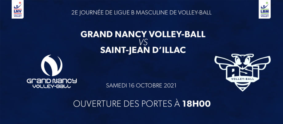 La rencontre Grand Nancy Volley Ball – AS Illacaise VB
