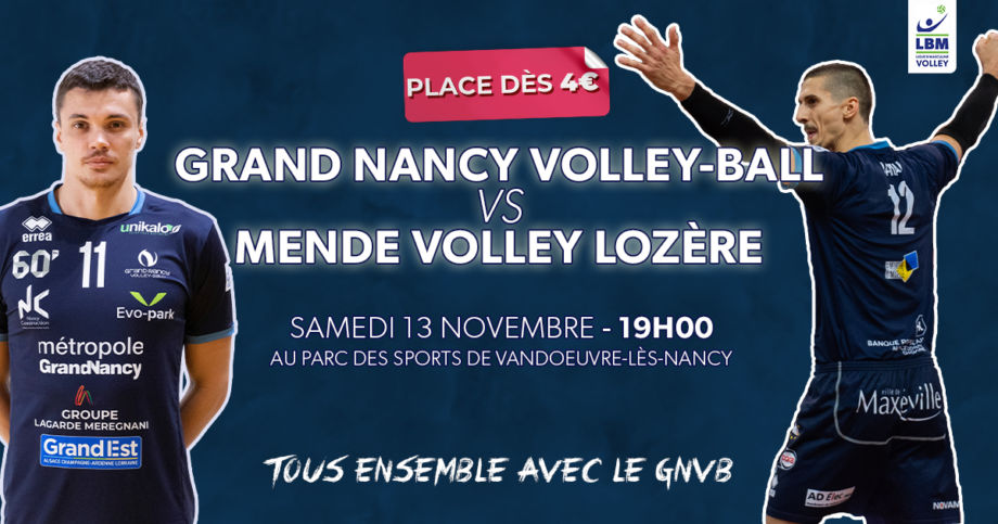 Prenez vos places pour GNVB – MVL