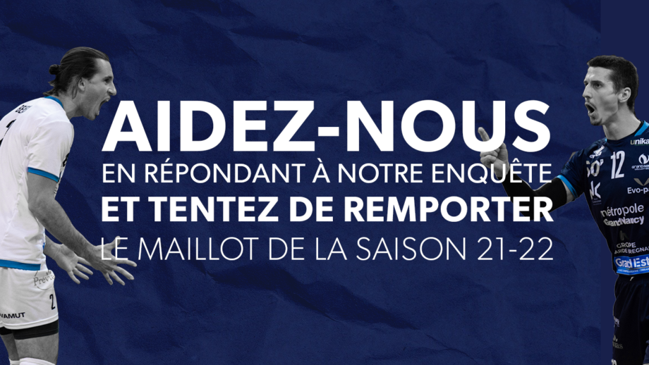 Gagnez un maillot du GNVB en répondant à notre enquête