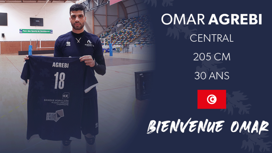 Omar AGREBI arrive au GNVB !