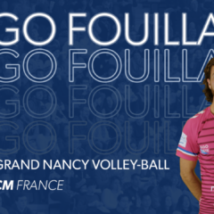 Hugo FOUILLADE rejoint le Grand Nancy Volley-Ball