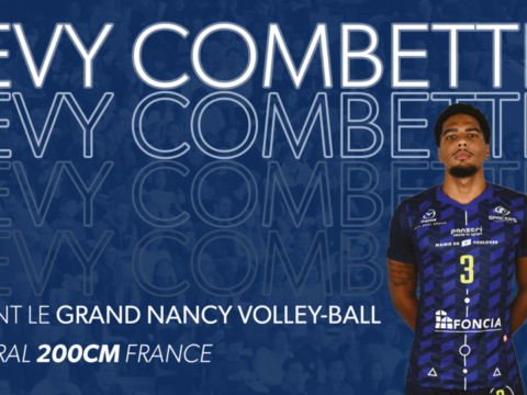 Levy COMBETTE rejoint le Grand Nancy Volley-Ball