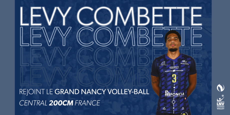 Levy COMBETTE rejoint le Grand Nancy Volley-Ball