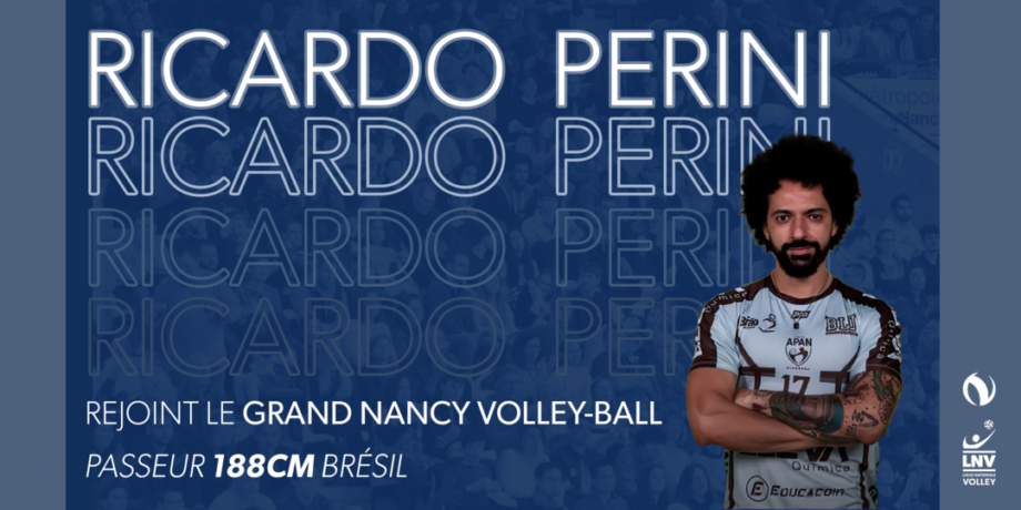 Ricardo Perini rejoint le Grand Nancy Volley-Ball