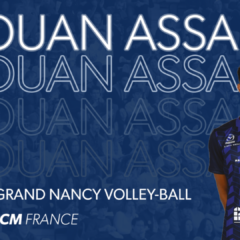 Titouan ASSANI rejoint le Grand Nancy Volley-Ball