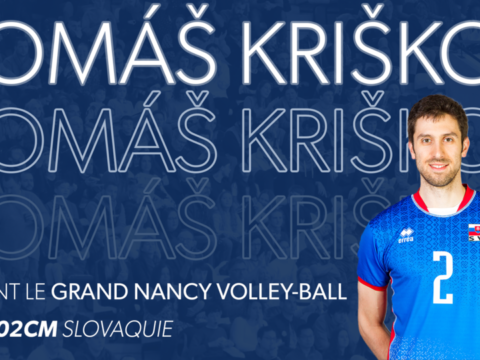 Tomáš Kriško rejoint le Grand Nancy Volley-Ball