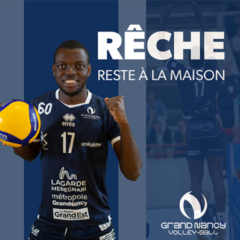 Prolongation de trois joueurs clés du Grand Nancy Volley-Ball pour la saison 2023-2024