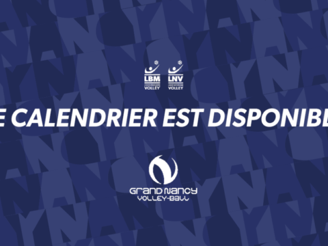 Le calendrier de la saison 2023/2024 est disponible !