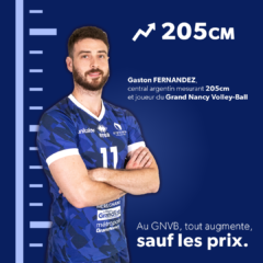 Au Grand Nancy Volley-Ball, tout augmente, sauf les prix !