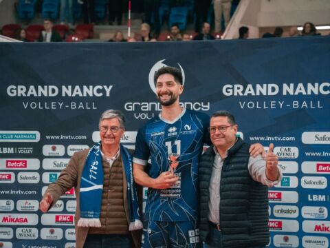 Sebastian ROATTA continue avec le Grand Nancy Volley-Ball