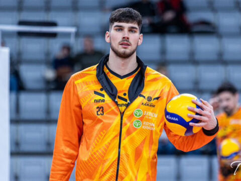ARRIVÉE : Tymur TSMOKALO rejoint le Grand Nancy Volley-Ball