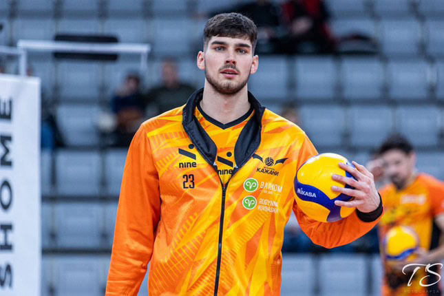 ARRIVÉE : Tymur TSMOKALO rejoint le Grand Nancy Volley-Ball