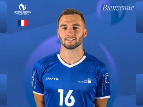 Le Grand Nancy Volley Ball accueille Hugo Lecat, nouveau libéro pour la saison 25/26