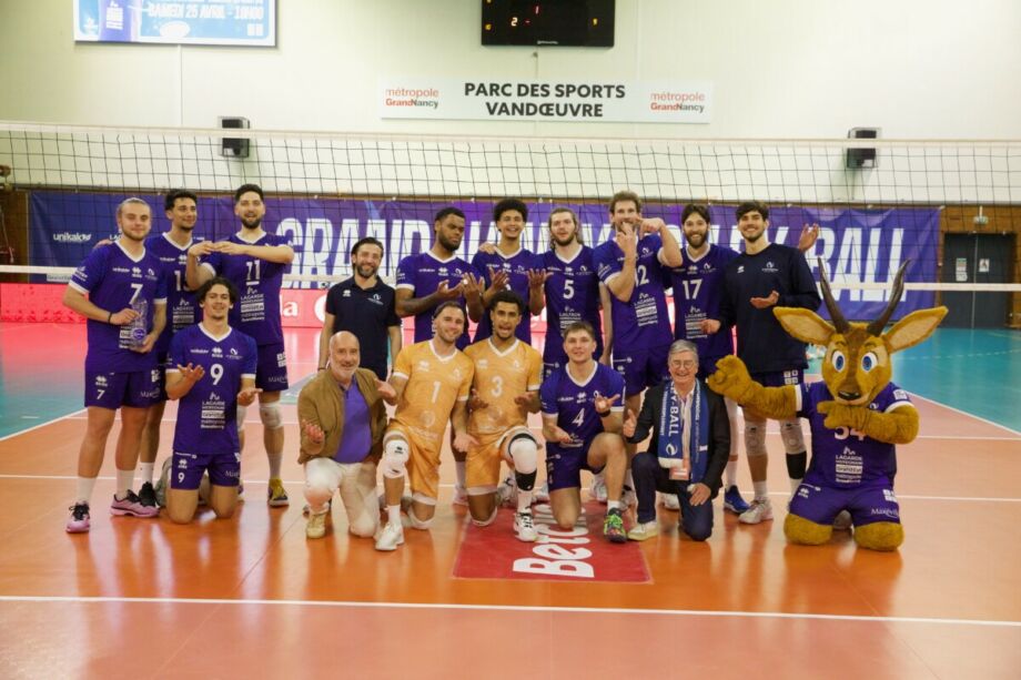 grand nancy volley victoire face a cambrai avril 2026