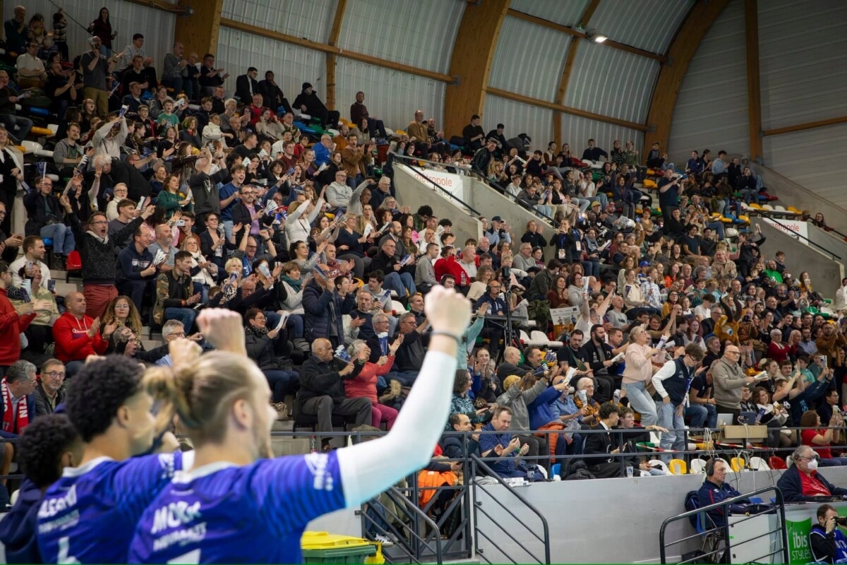 ambiance joueurs Grand Nancy Volley-Ball