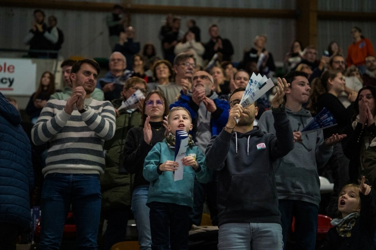 ambiance tribune Grand Nancy Volley-Ball