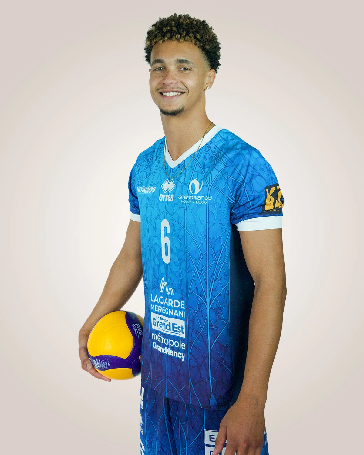 Maillot domicile Grand Nancy Volley-Ball 2026/2027 - vue arrière