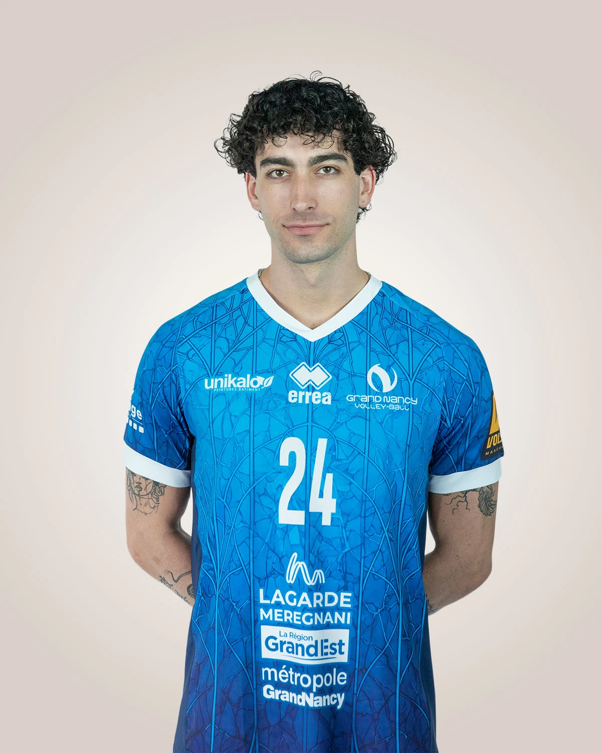 Maillot domicile Grand Nancy Volley-Ball 2026/2027